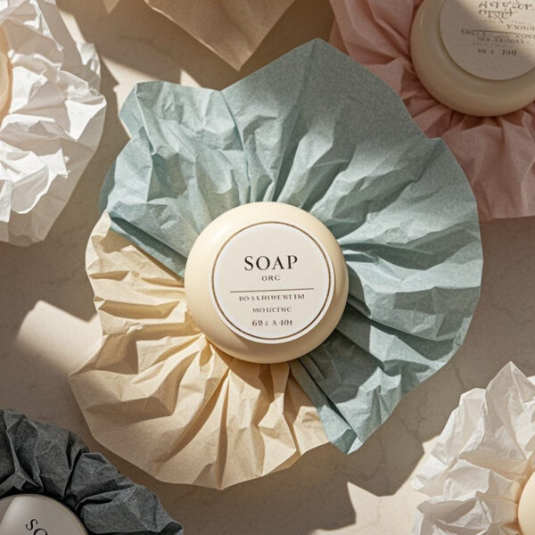 Luxury round hotel toiletry soap for guests
