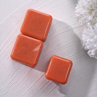 Handmade turmeric exfoliating cleansing bar soap for skincare