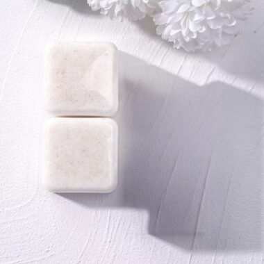 Handmade turmeric exfoliating cleansing bar soap for skincare