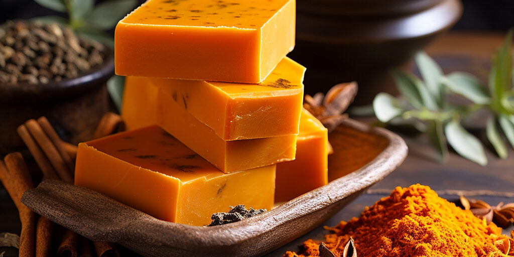 Private label whitening firming organic soap for skincare