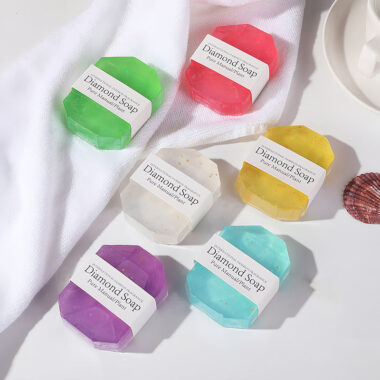 Private label moisturizing essence whitening bar soap for skincare brands