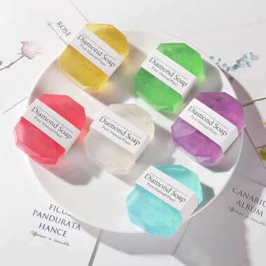 Private label moisturizing essence whitening bar soap for skincare brands